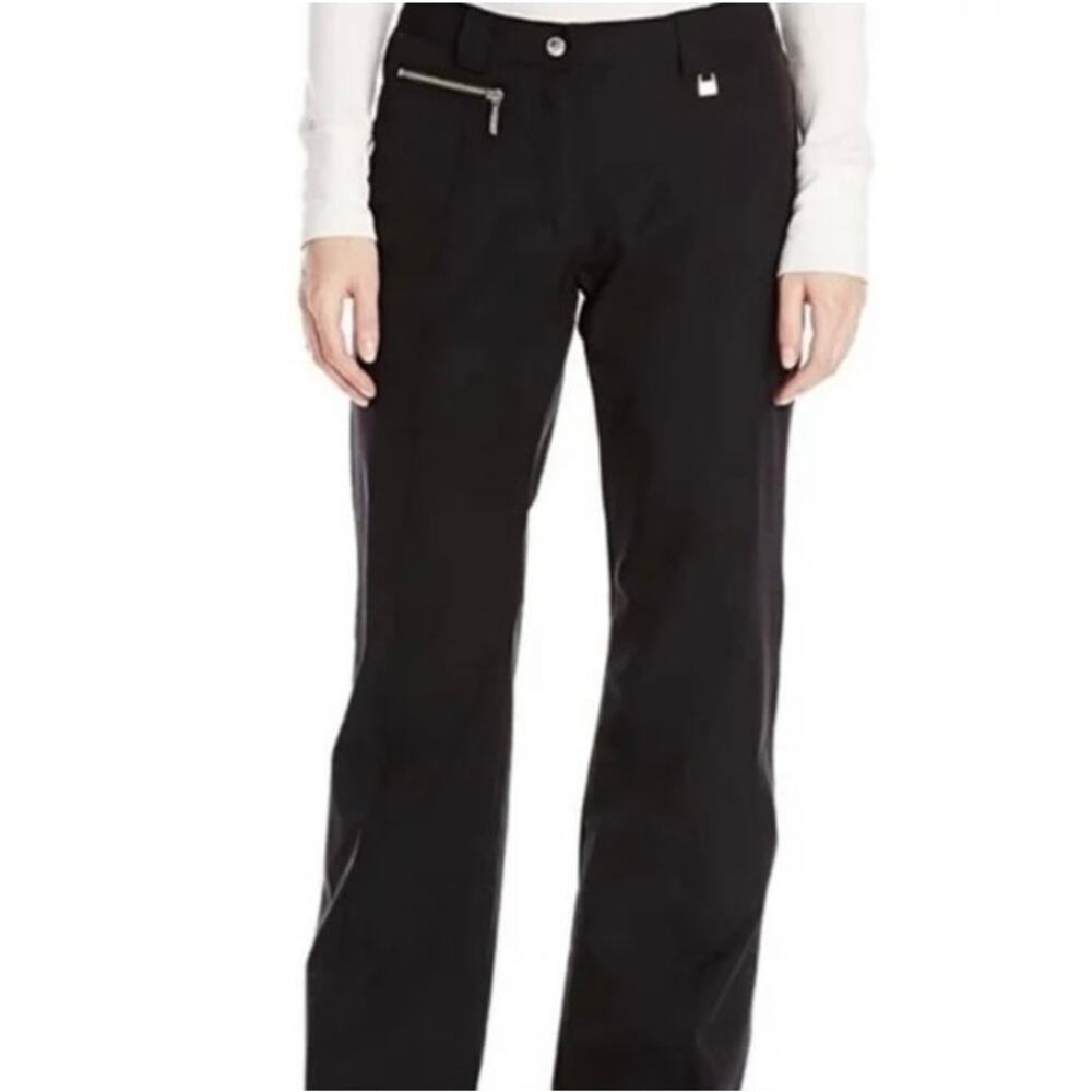 NILS‎ Sportswear Melissa Ski Pants Black High Rise Snow Insulated Waterproof EUC